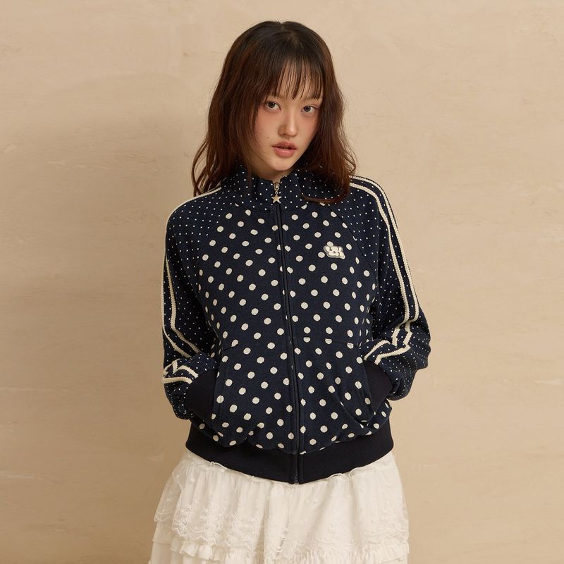 Dot Raglan Track Jersey