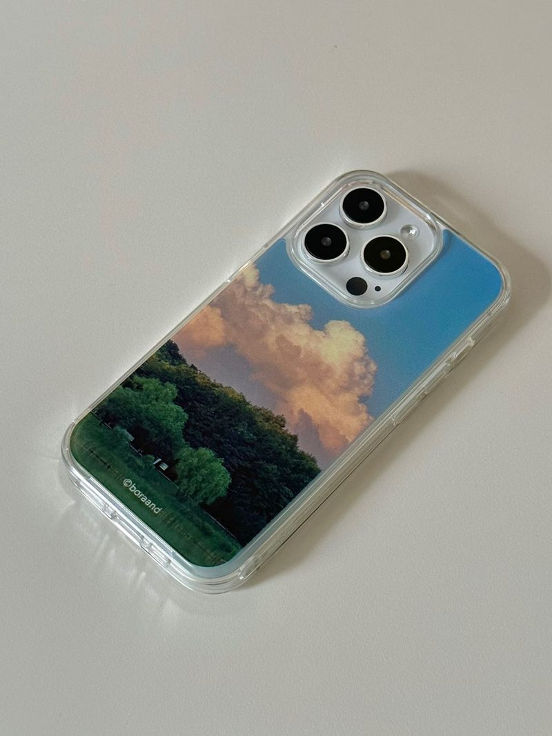 bora and(ボラアンド)の「Cloud case (Jell-hard)(Smartphone Accessories)」