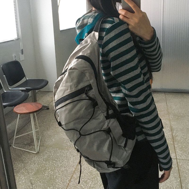 WONDER WONDER（ワンダーワンダー）の「Kajon Gorp Core Check Nylon Mesh Backpack（Bags）」