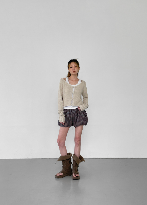 [MADE] Herish Linen Knit Cardigan