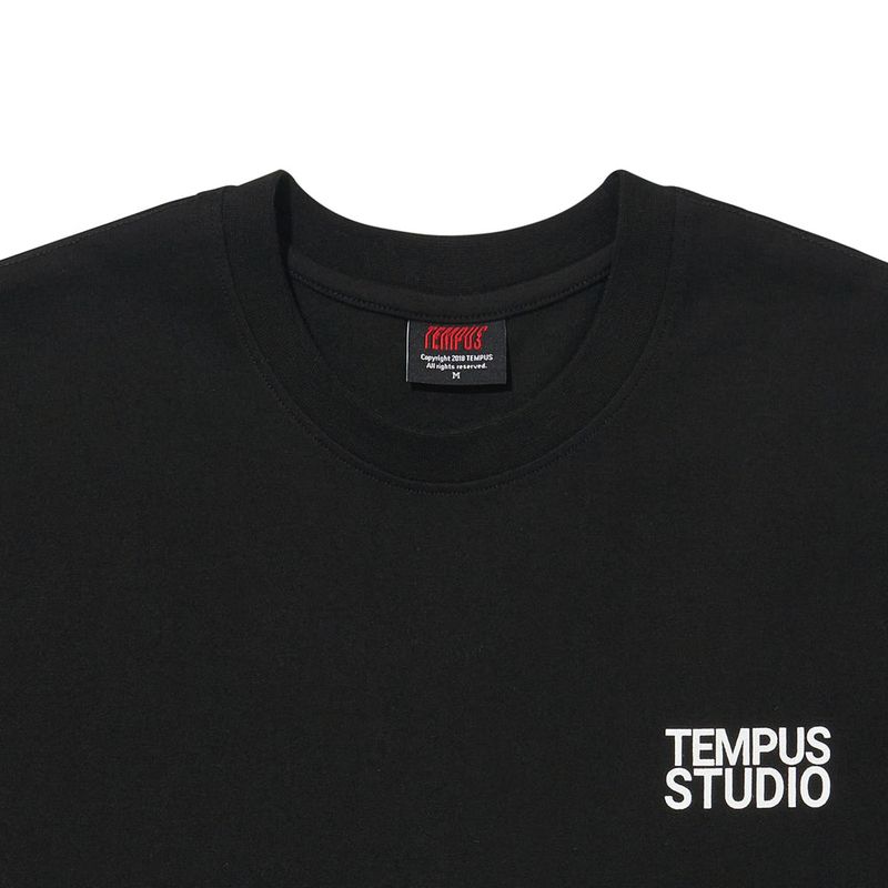 TIME ロゴTシャツ (BLACK)