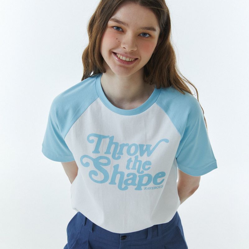 RVS Raglan T-Shirt Sky Blue