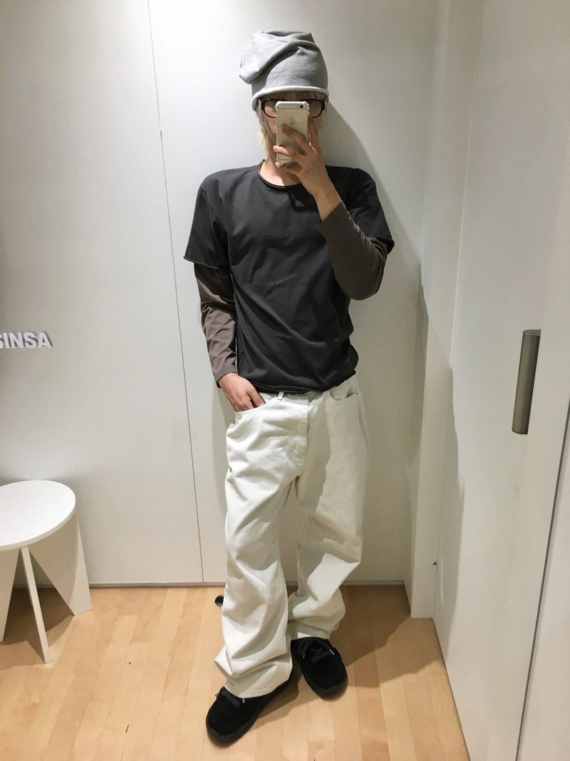 Doen Semi-Flare Cotton Pants 3C
