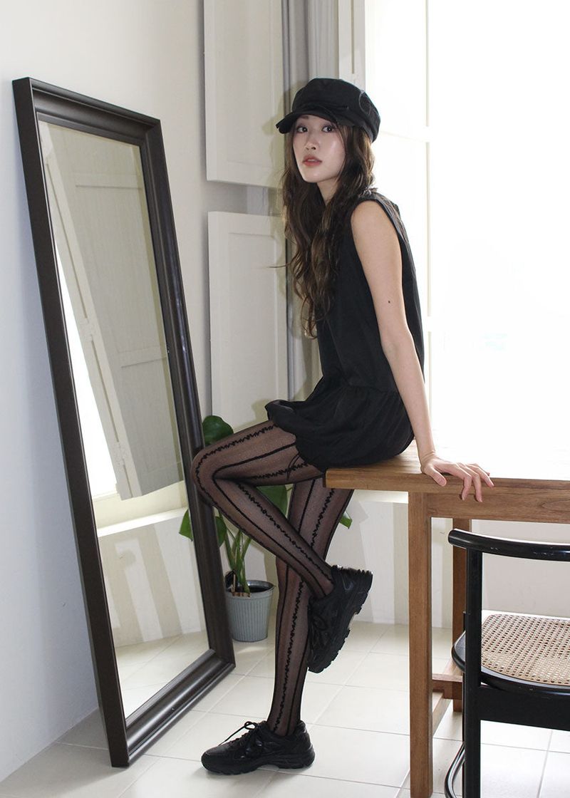 RIBBON BERET CAP