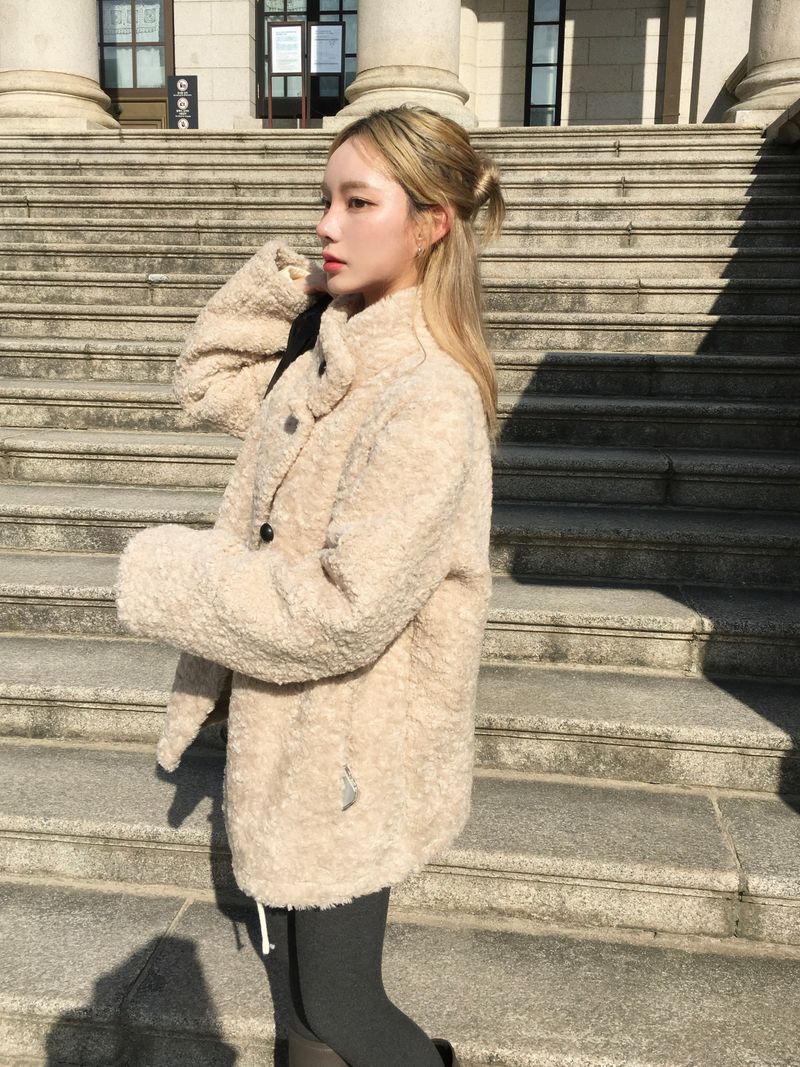 Gumi Suede Fur Coat (4c)