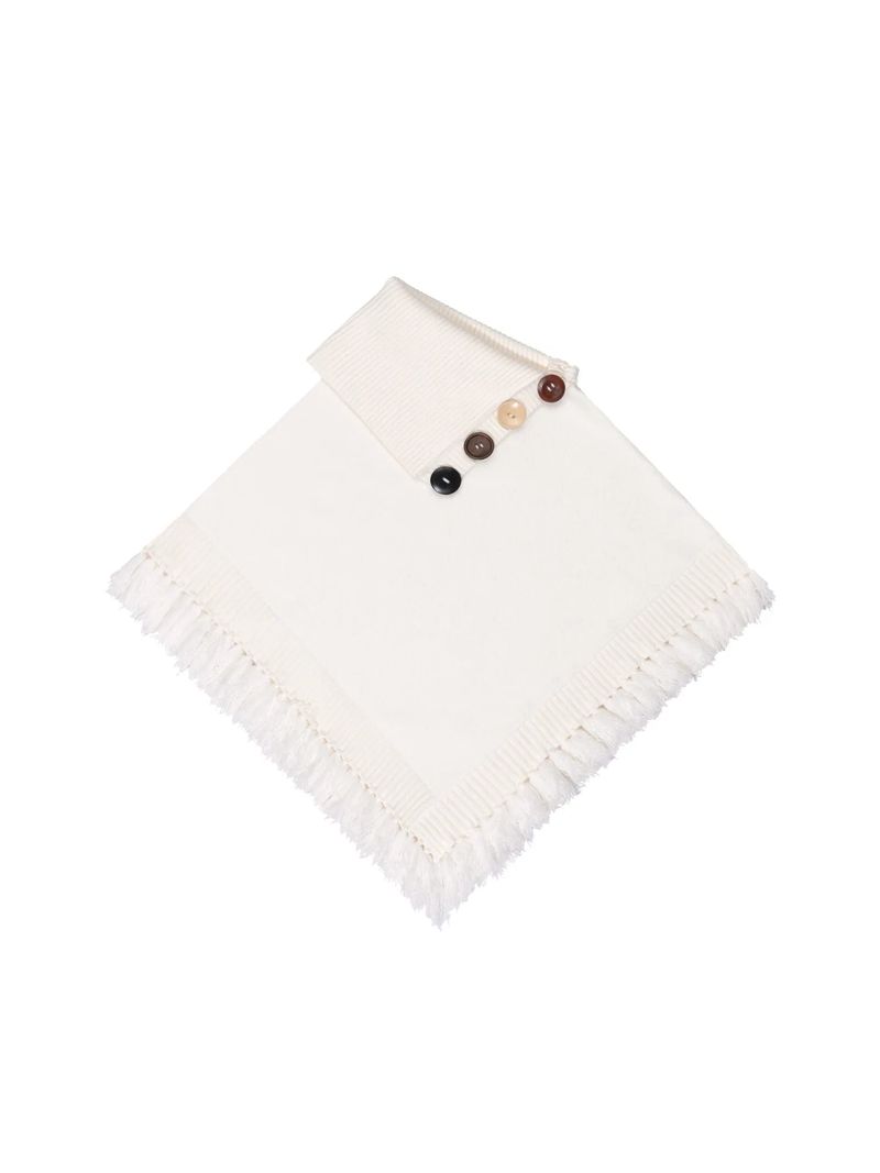 EARTHJIGU（アースジグ）の「マルチウェイ ニット ポンチョ (IVORY)（ジャケット/アウター）」