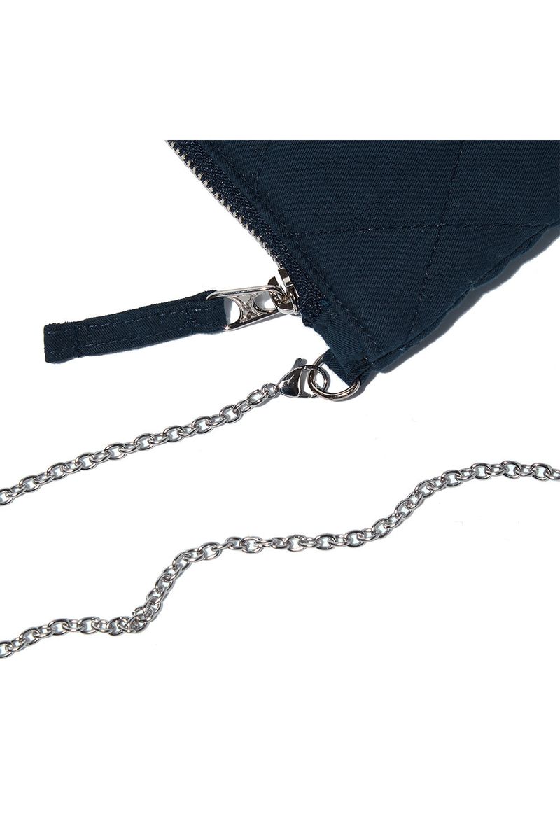 Quilting 2Way Mini Pouch_Navy