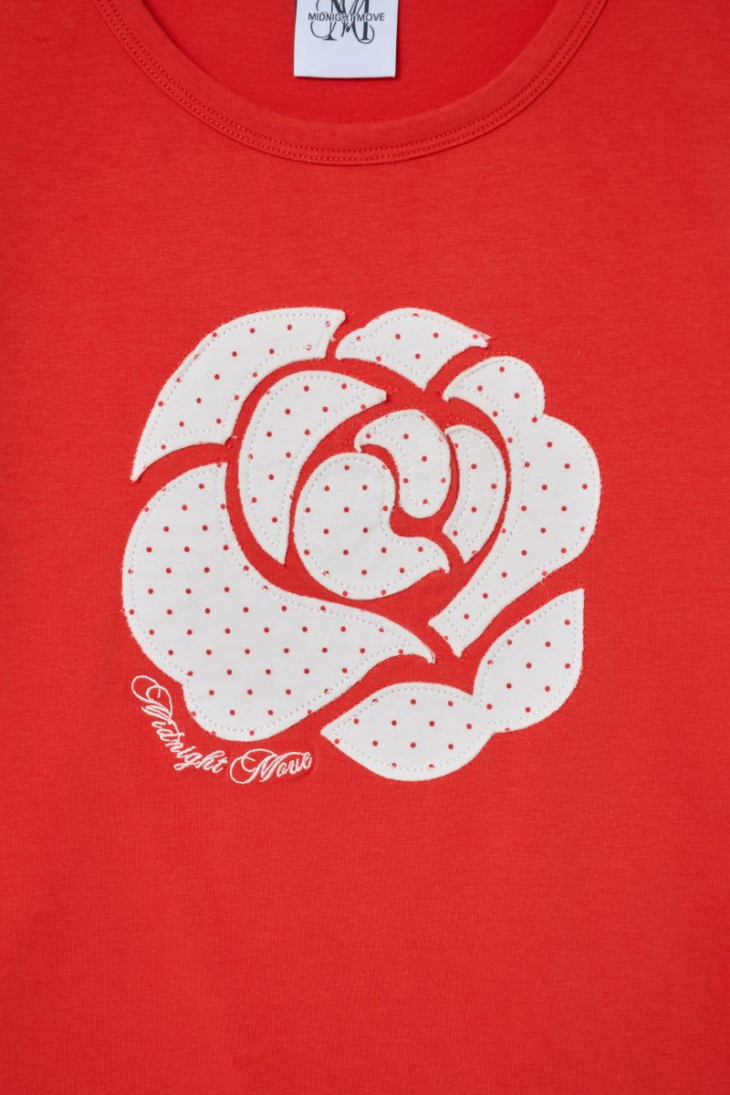 dot rose t (red)