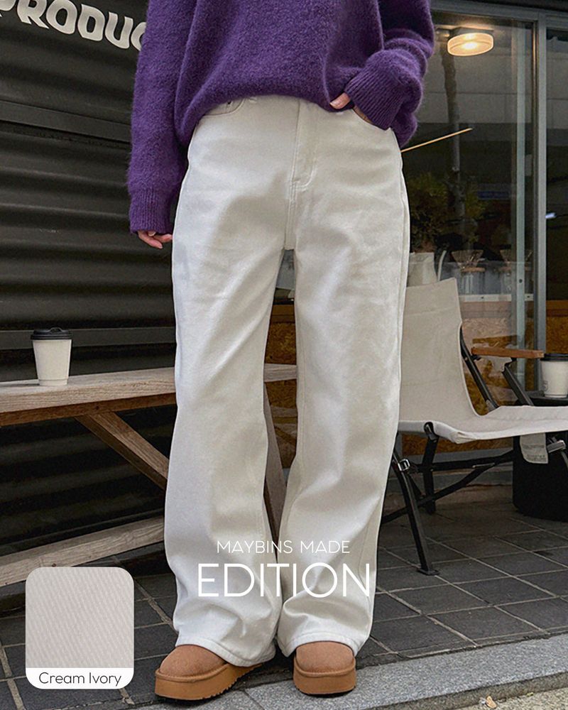 MAYBINS(メイビンス)の「Miyu napping wide cotton pants(Pants)」