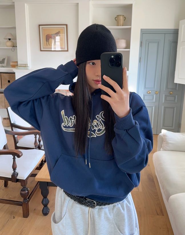 SATIIIZ（サティーズ）の「Heaven Richards Crop Hoodie（Tops）」