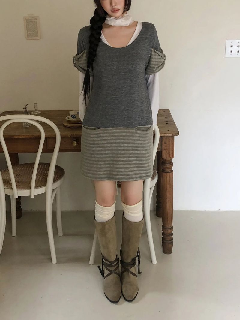 Kend Pocket Mini Dress