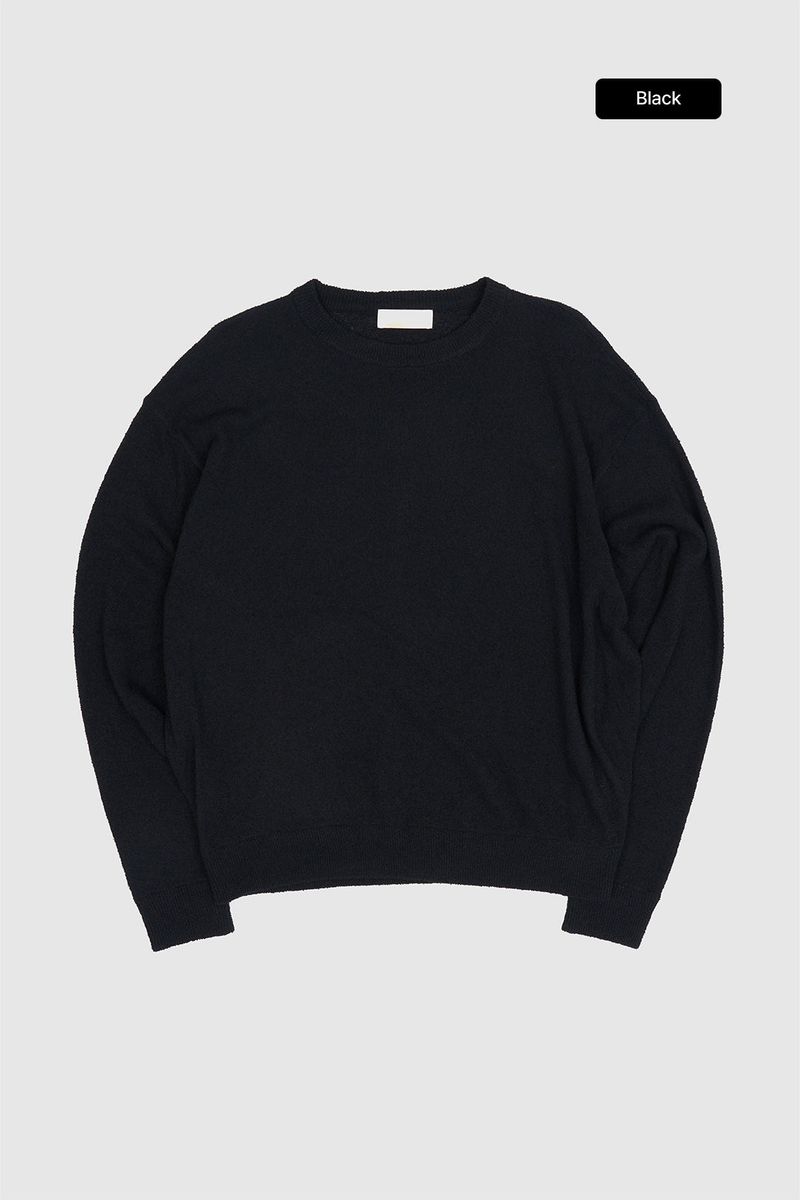 Brie loose fit minimal knit