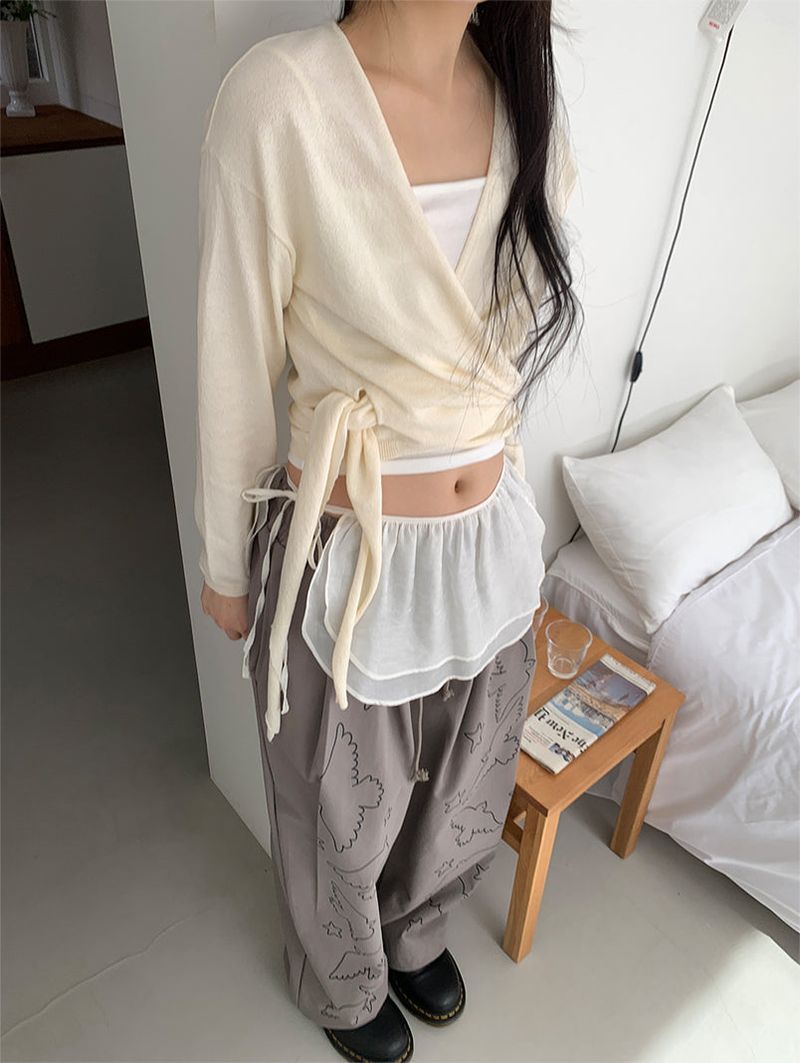 SPRING WRAP KNIT (4C)