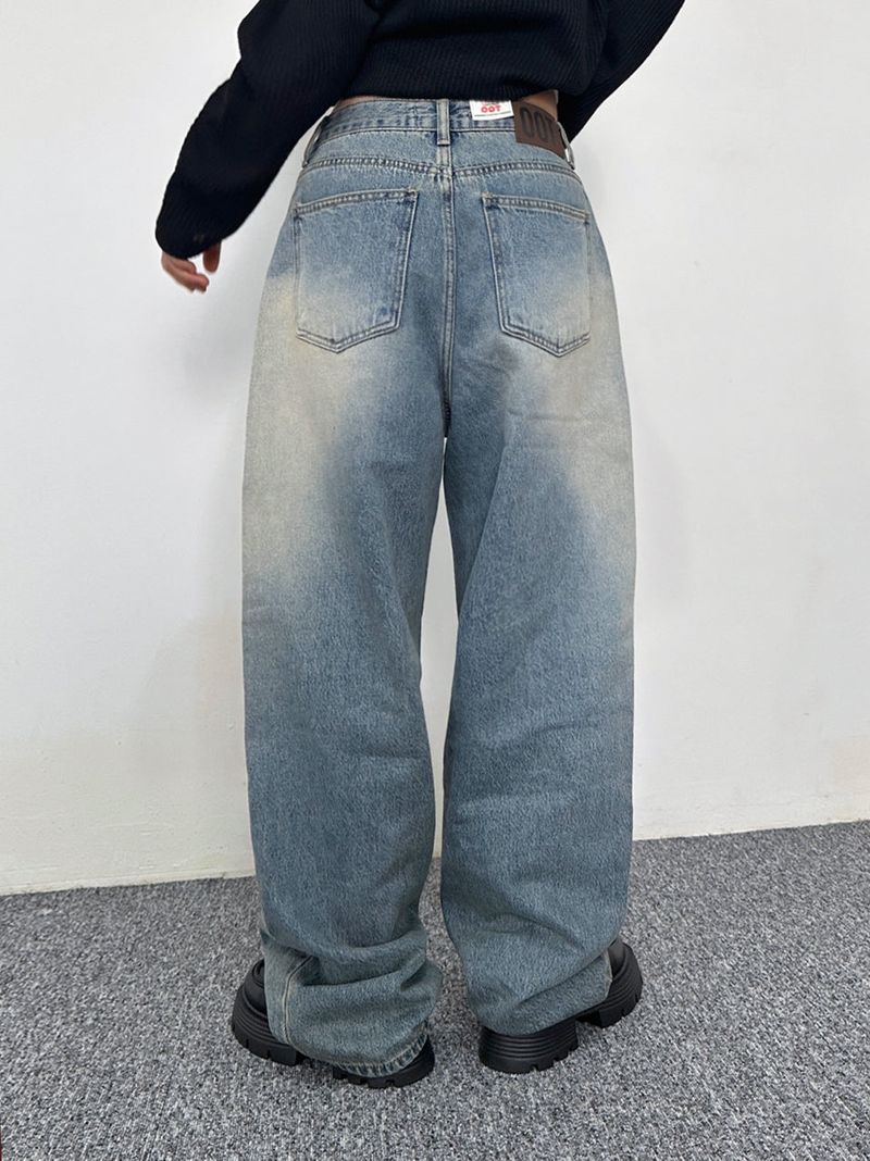 CCORTTI(コルッティ)の「(UNISEX) WIDE OVERSIZED BALLOON LIGHT BLUE BOYFRIEND DENIM(Pants)」