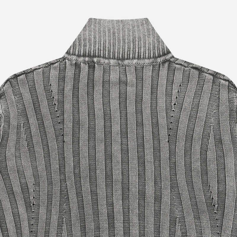 Nex Pigment Knit Zip-up