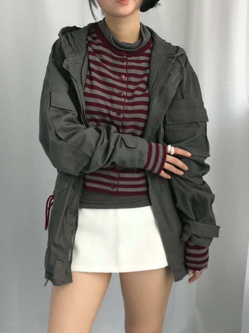 Cozy Striped Cardigan