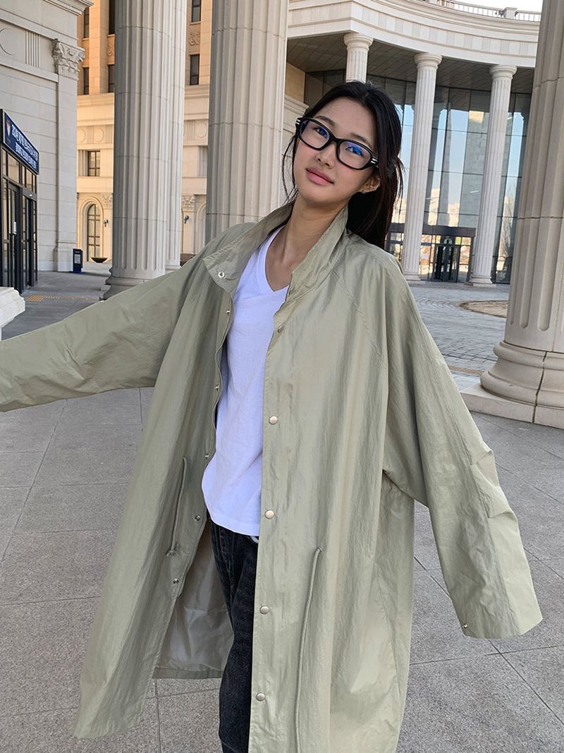 GLOSSY OVER FISHTAIL JACKET (2C)