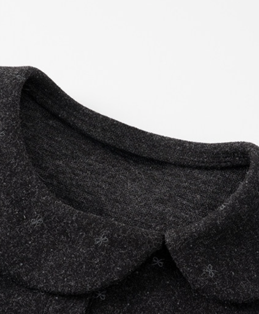 Mina Round Collar Neck Lace Jacket