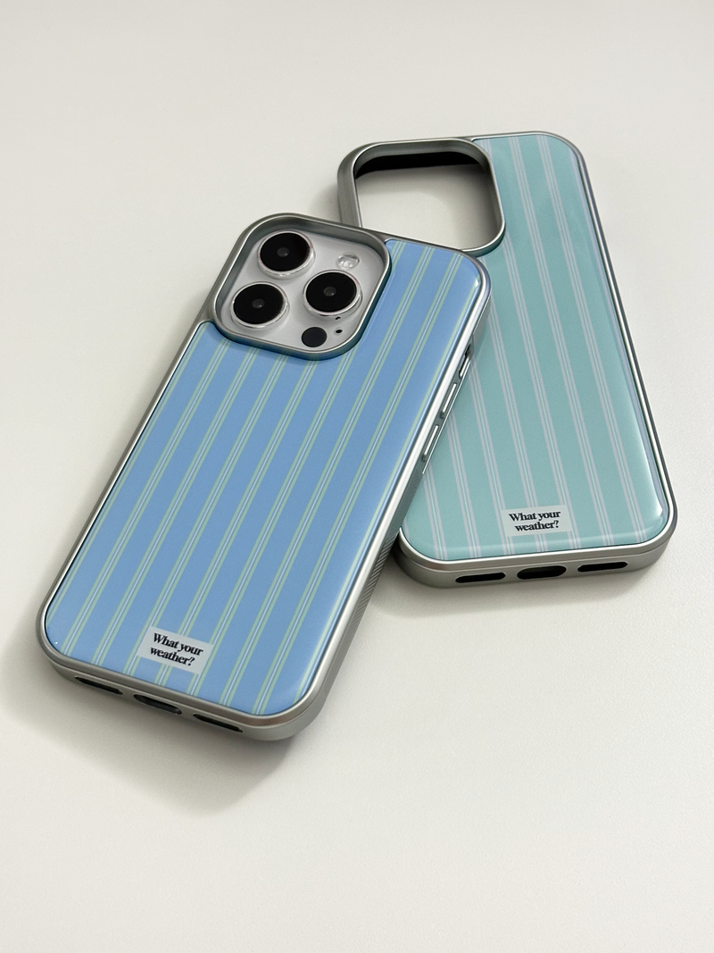 pajama epoxy silver case-blue