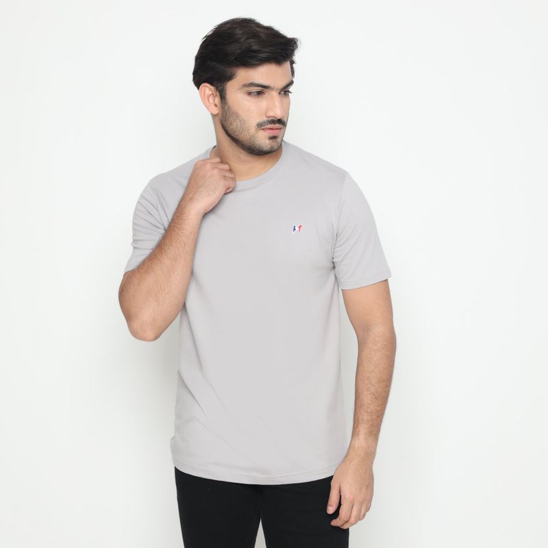 MON AKITA - Florent T-shirt Grey