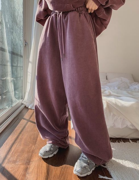 ULAN（ユレン）の「Daisy Patch Brushed Pigment Snap Training Pants（Pants）」