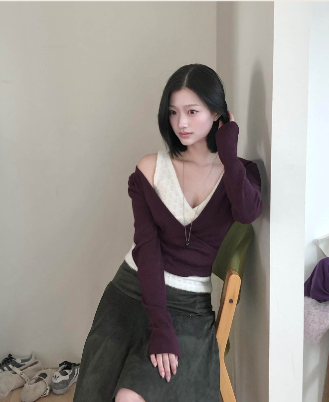 cloudemotion(クラウドエモーション)の「pie punching wrap layer nt(Tops)」