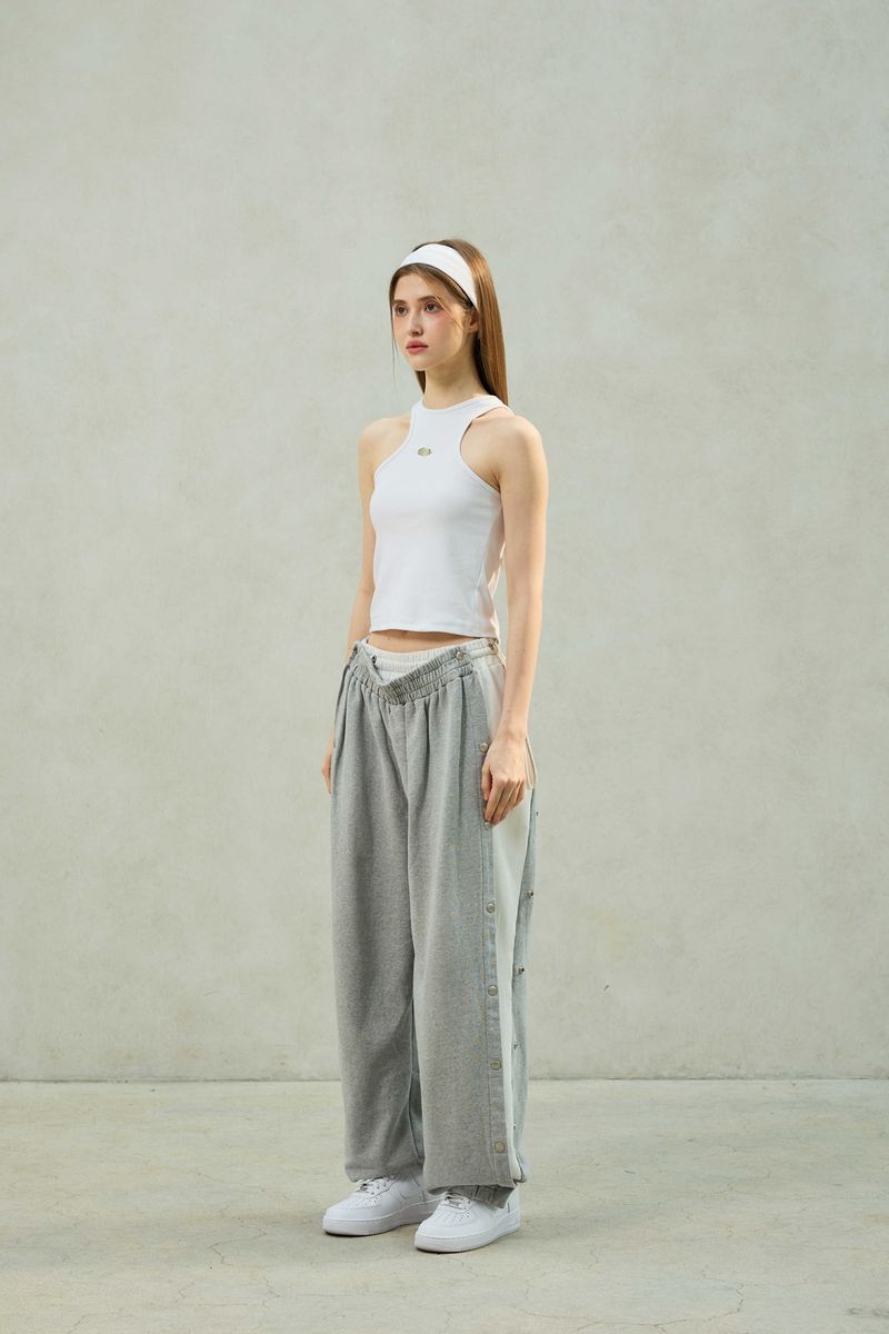 POPPY SLEEVELESS TOP / WHITE