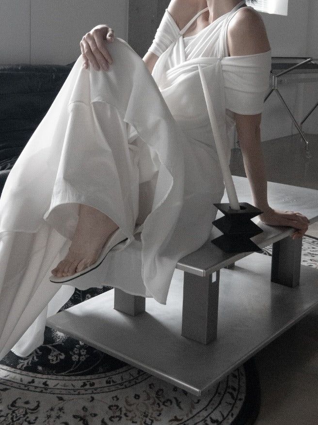 Arco Maxi Curved Pants