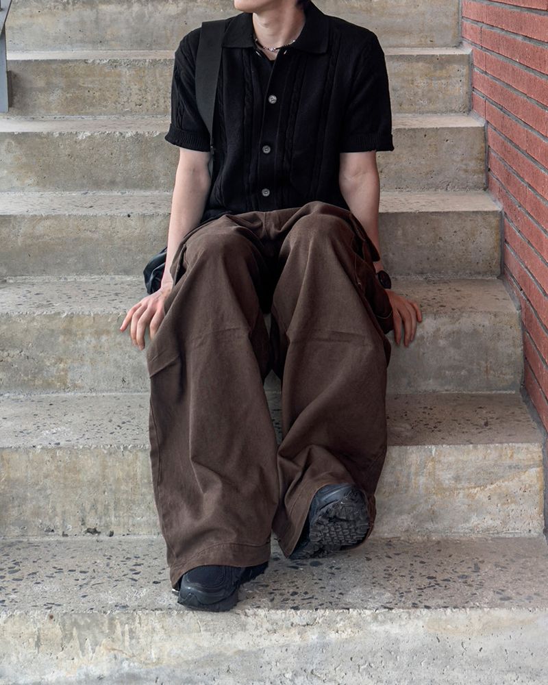 Kabl Hilter Wide Cargo Pants