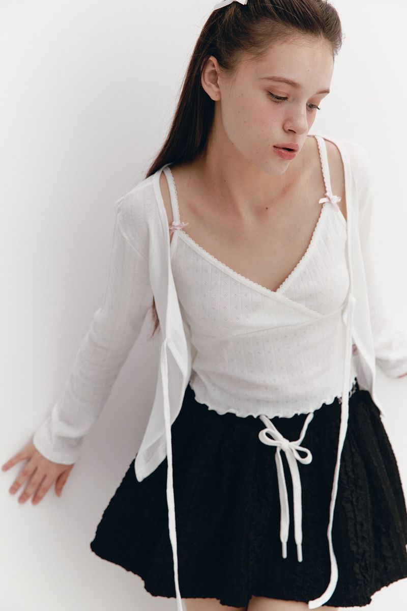 Wave Sleeveless Ivory