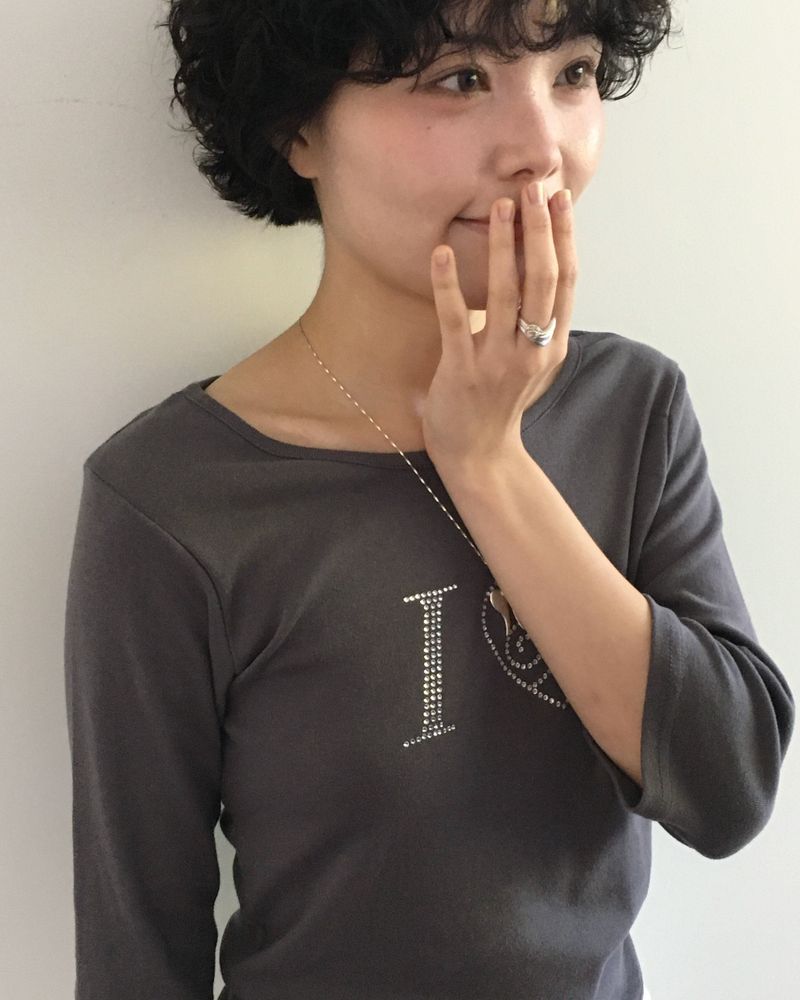 [925SILVER] RUCHE ROSE WAVE FRILL RING