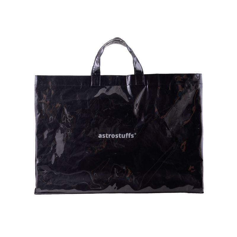AstroStuffs（アストロスタッフス）の「ロゴペーパーバッグ - ラージ (ブラック)（バッグ）」