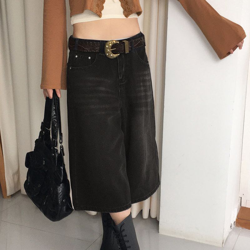 Pacel Bohemian Leather Stud Wide Big Belt