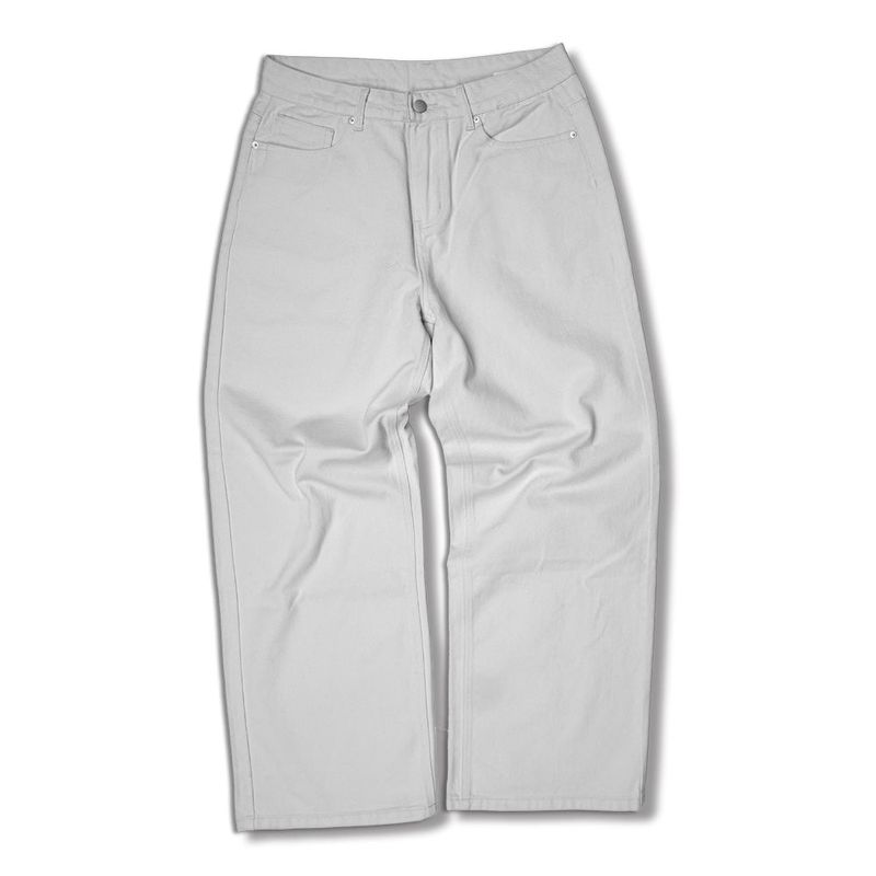 Usual Washing Cotton Pants - 3COLOR