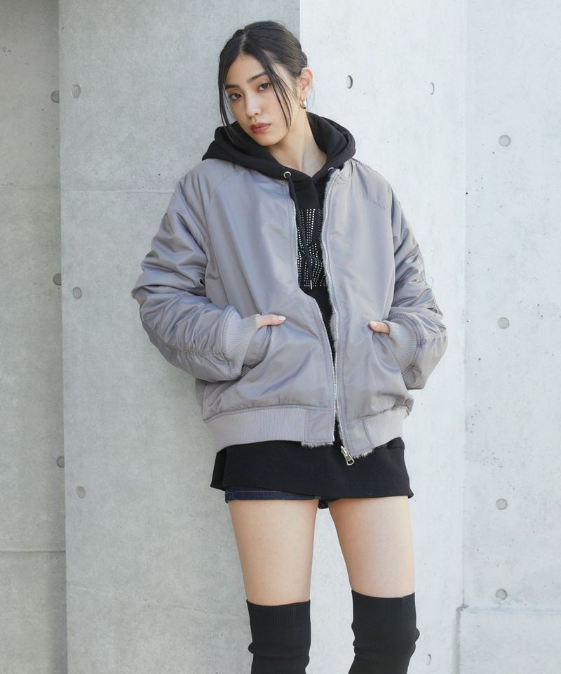 リバーシブルMA-1