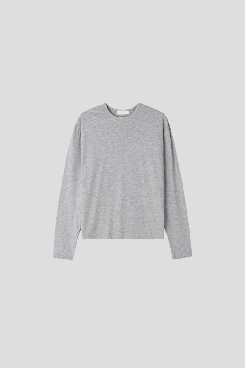 [1+1] LMN Essential Comfort Cotton Long Sleeve T-Shirt (9 colors)