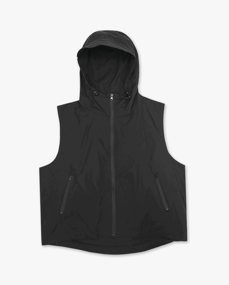 Techwear Nylon Hood Vest