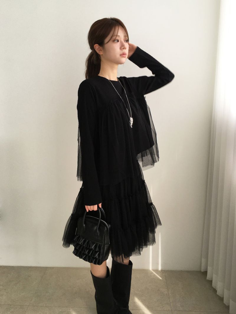 Baby sha midi skirt