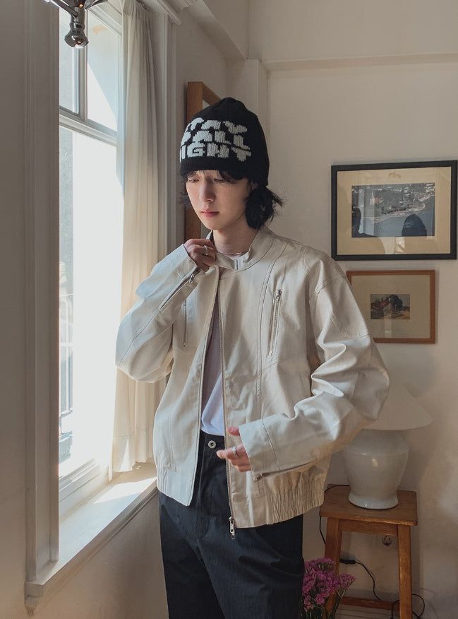 2PLAN(ツープラン)の「Howry biker leather jacket(Jackets/Outerwear)」