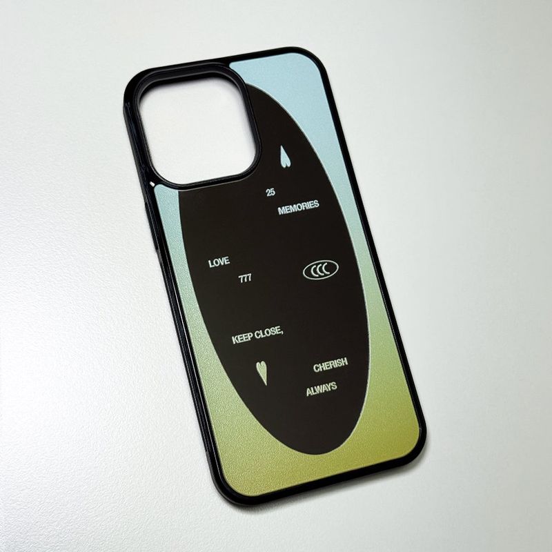 MEMORIESBOUNDARY（メモリーズバウンダリー）の「LOVE Memories Bumper Mirror Phone Case (TP)（Smartphone Accessories）」