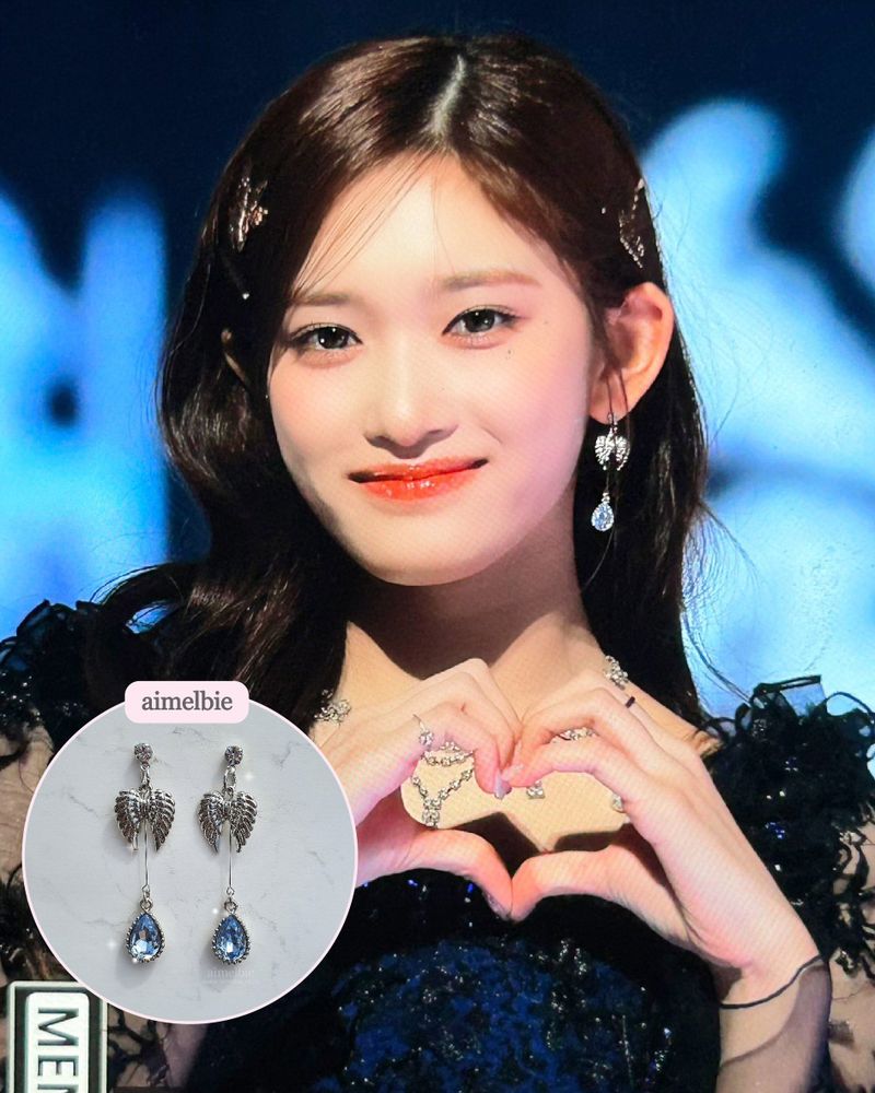[IVE Leeseo Earring] The Angel Wings Earring