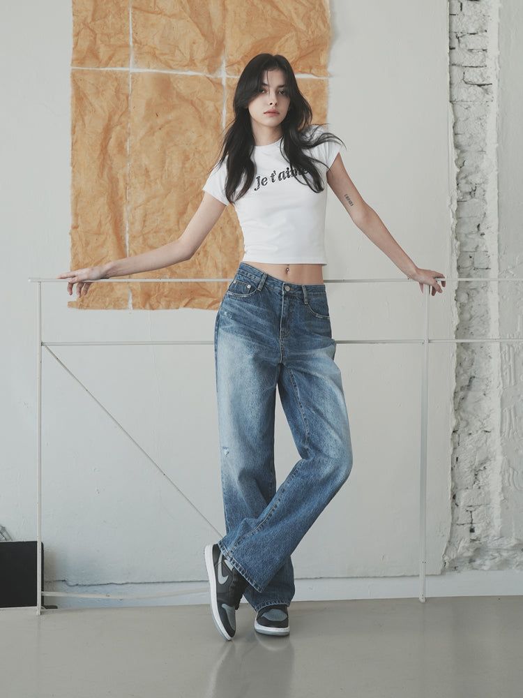 W1000 WIDE DENIM PANTS_DEEP BLUE
