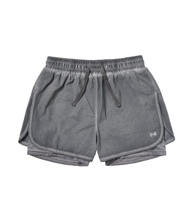 negative split club（ネガティブスプリットクラブ）の「(W) Air Vent Luna Running 2in1 Pants (Charcoal)（Pants）」