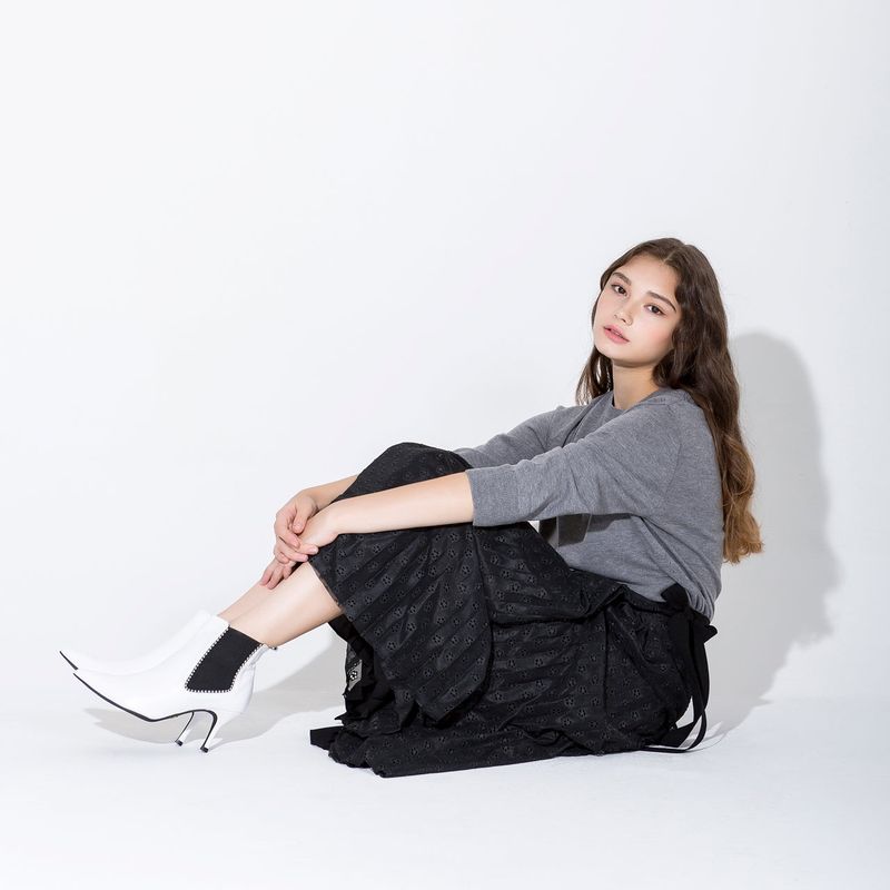 Marble Boots_White