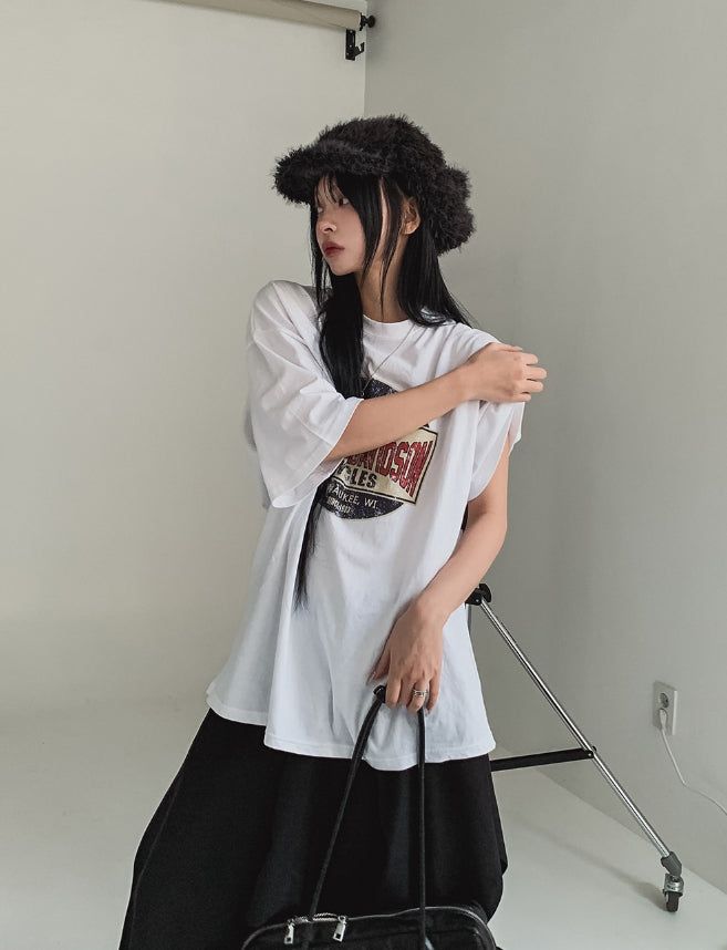 ハーレーヴィンテージプリントボックス半袖Tシャツ