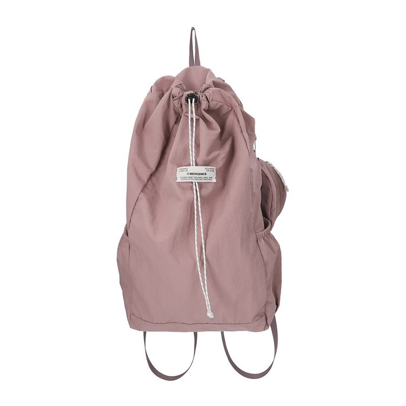 ID Packable String Backpack 18L / Dusty Pink