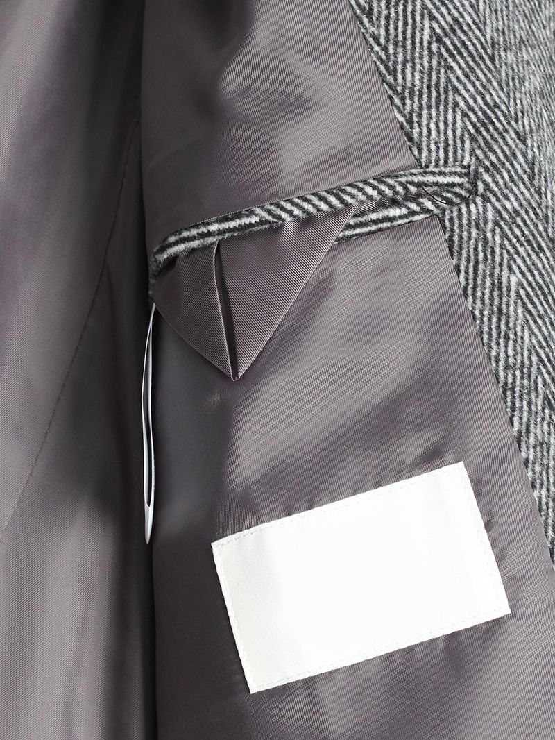 ASCLO Grace Herringbone Wool Coat (2color)