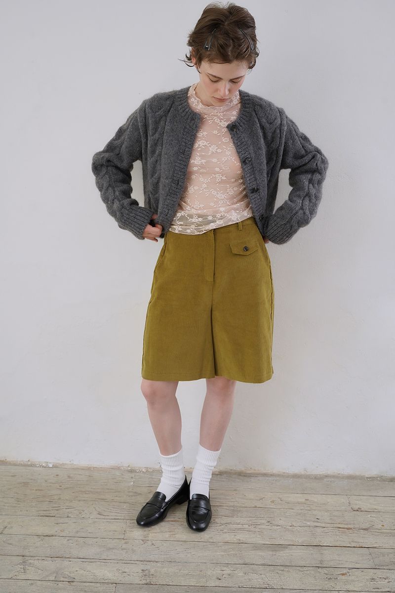 Vern corduroy pants_olive