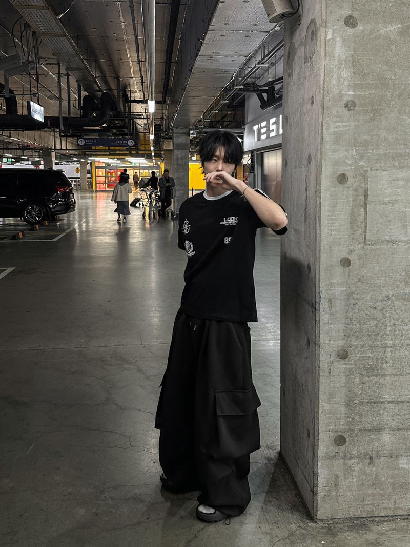 Marine Big Cargo Balloon Sweatpants
