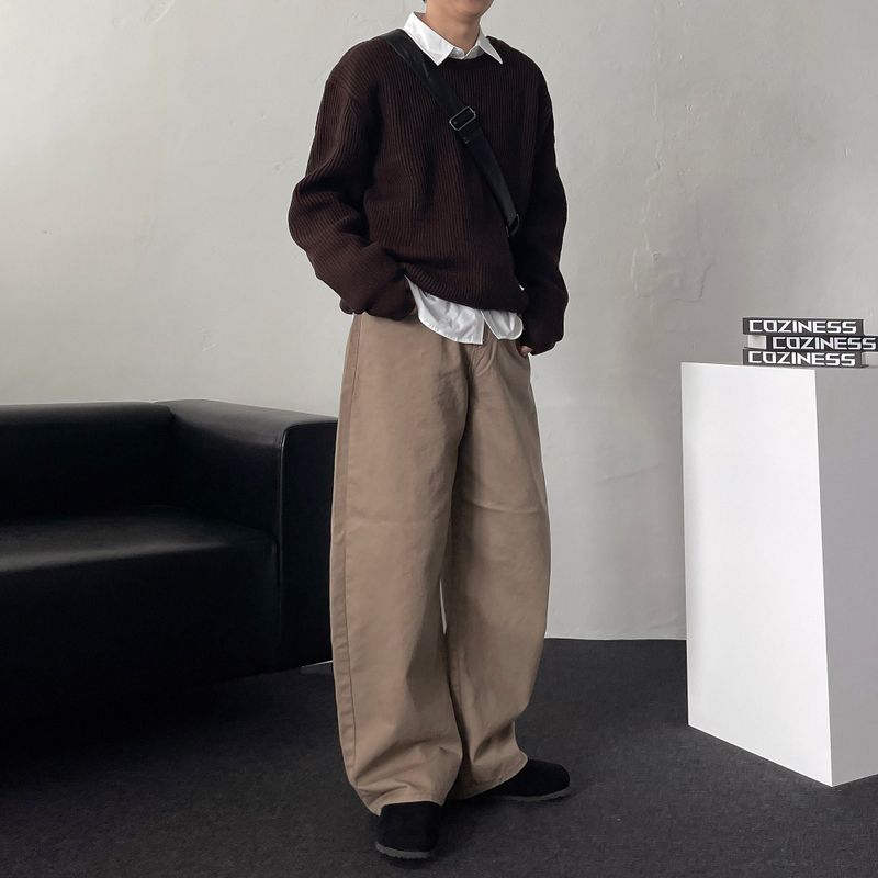 OA Mode Shoulder Round Knitwear (4 colors)